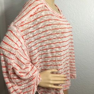 Free People Loose weave light weight sweater